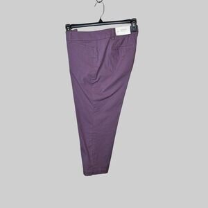 LOFT Original Crop Pants in Lavender Size 10 Petite